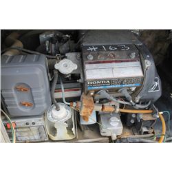 HONDA 410 LIQUID COOLED GENERATOR (TURNS OVER - AS IS) (BUYER TO REMOVE)