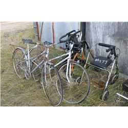2 BIKES & 2 WALKERS
