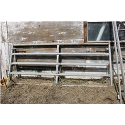 2 - GREY 10' GATES (TIMES 2 - SO MUCH EACH TIMES)