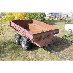 76" X 54" DUMP TRAILER
