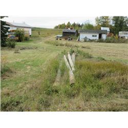 5 TELEPHONE POLES (SOUTH OF HOUSE)