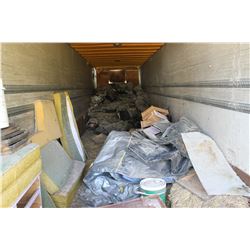 CONTENTS OF TRAILER INCLUDING SEAT CUSHIONS, TARPS, ETC