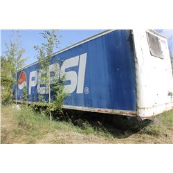 "PEPSI LOGO" TRAILER (DAMAGED ON THE FRONT)