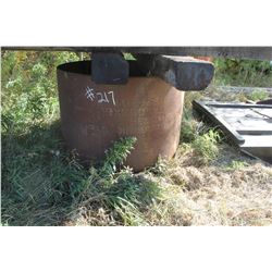 48" PIPE & RAILROAD TIES