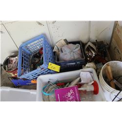 QUANTITY OF MISC ON FLOOR (IN CABIN)