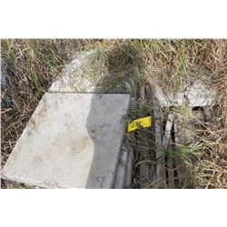 APPROX. 7 CONCRETE BLOCKS