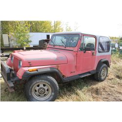 1989 JEEP YJ (NEEDS REPAIR - AS IS)
