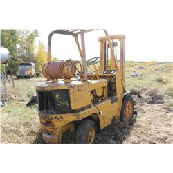 CAT MODEL V50C FORKLIFT (NOT RUNNING - AS IS)