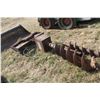 Image 4 : LOWES HYDRAULIC DRIVE BOBCAT AUGER C/W 2 BITS (APPROX 10" & 12")