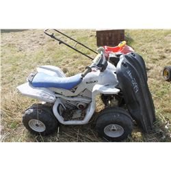 MINI SUZUKI QUAD FOR PARTS & SLED