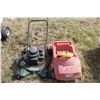 Image 1 : LAWNMOWER & TOY CAR