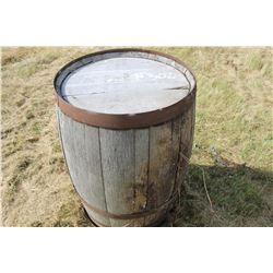 WOODEN BARREL