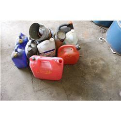 JERRY CANS & MISC OILS