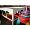Image 3 : KIDS PLAY TABLE C/W BASKETS, FISHER PRICE TOYS FOR TODDLERS
