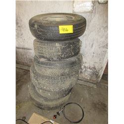 6 ASSORTED TIRES