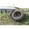 Image 1 : 2 TRACTOR TIRES & RIMS