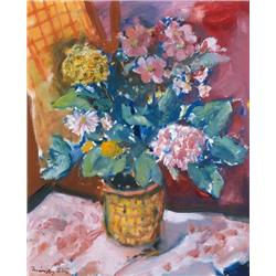 Márffy Ödön (1878-1959) - Virágcsendéle