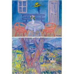 Kmetty János (1889-1975) - Kék szoba   