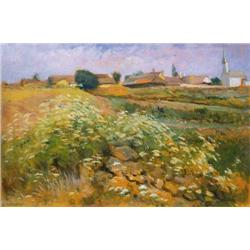 Deák Ébner Lajos (1850-1934) - Táj háza