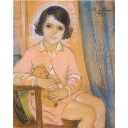 Kliené Róna Klára (1901-1987) - Kislány