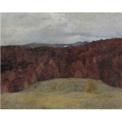 Ferenczy Károly (1862-1917) - Borús táj