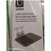 Image 2 : UMBRA UDRY DISH RACK WITH DRYING MAT
