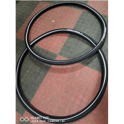 PAIR OF MICHELIN PROTEK BIKE TIRES. 28 - 622