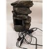 Image 2 : DECORATIVE ROCK FOUNTAIN APPROX. 11" TALL