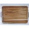 Image 1 : LIPPER PLANTATION GROWN TEAK CUTTING BOARD