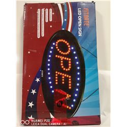 FITNATE LED OPEN SIGN