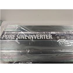 PURE SINE INVERTER CONTINUOUS POWER 2000 WATT