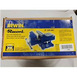 IRWIN RECORD HEAVY DUTY WORKSHOP VISE
