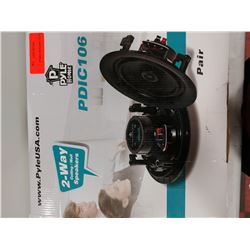 PDIC106 10" 300 WATT 2-WAY CEILING/WALL SPEAKERS