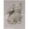 Image 1 : 6 INCH TALL RESIN ANGEL CAT STATUE