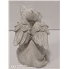 Image 2 : 6 INCH TALL RESIN ANGEL CAT STATUE