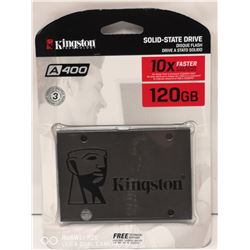 KINGSTON 120GB SOLID-STATE DRIVE (SSD)