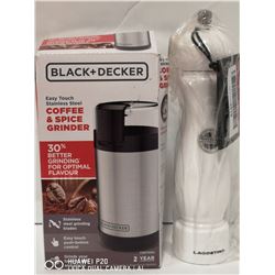 BLACK AND DECKER COFFEE/SPICE GRINDER/ W