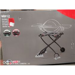 WEBER PORTABLE CART FOR BBQ.