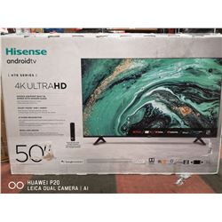HI SENSE 50" 4K ULTRA HD ANDROID TV