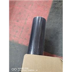 4 ROLLS VIVID FILM BLACK 3D CAR WRAP. EACH ROLL