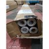 Image 2 : 4 ROLLS VIVID FILM BLACK 3D CAR WRAP. EACH ROLL