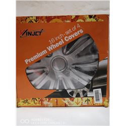 SET OF 4 VINJET 16" PREMIUM WHEEL COVERS