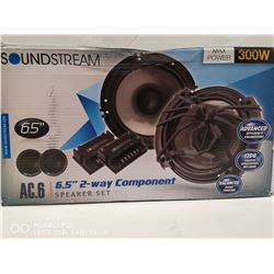 SOUNDSTREAM 6.5" 2-WAY COMPONENT SPEAKER