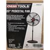 Image 1 : OEM TOOLS 20" PEDESTAL FAN