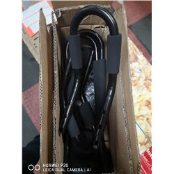 LOT OF 2 J-BAR RACK KAYAK CARRIERS /W CAR