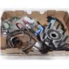 Image 1 : LARGE FLAT OF ASSORTED CAR PARTS AND MORE