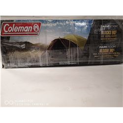 COLEMAN 6 PERSON DARK ROOM TECHNOLOGY TENT