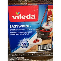 VILEDA EASY WRING SPIN MOP AND BUCKET SYSTEM