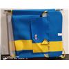 Image 1 : BLUE & YELLOW FOLDING COT