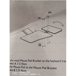 UNCAGED ERGONOMICS ADJUSTABLE HEIGHT AND